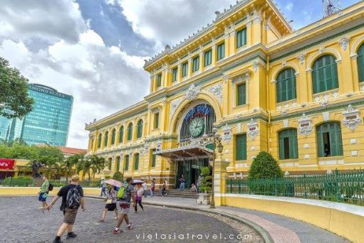 Central Post Office in Ho Chi Minh City