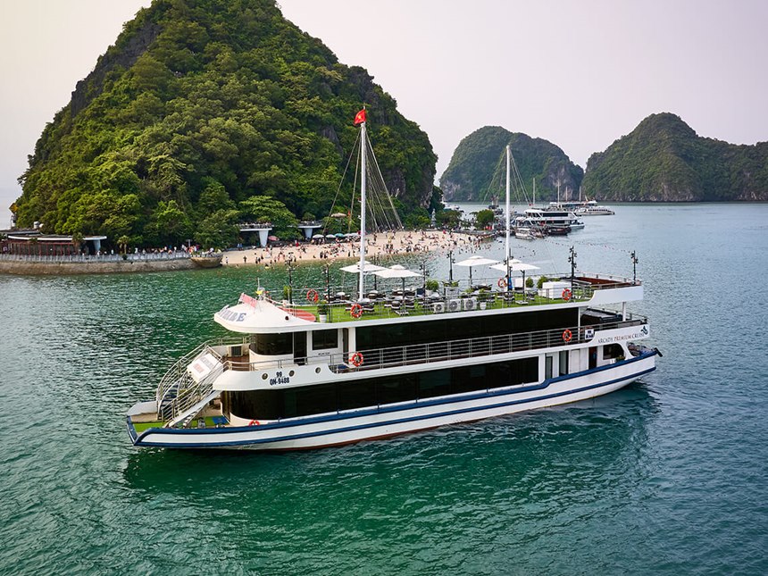 Hanoi - Join Halong Bay Day Cruise With Sunset Party (B/L)