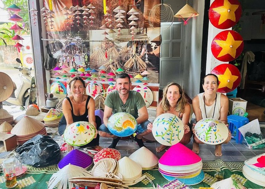 AM: Visit Incense & Conical Hat Making Villages - PM: Hanoi City Tour (B)
