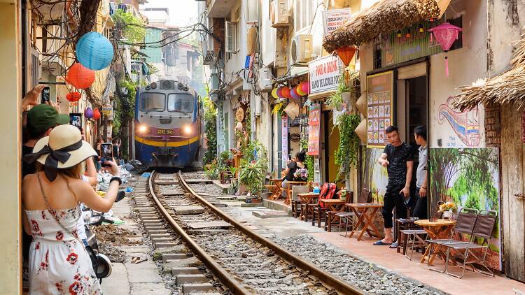 Arrive Hanoi – Evening Street Food Tour (D)