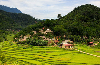 Mai Chau – Drive To Pu Luong  (B/L)